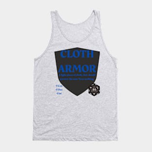 Cloth Armor DnD Nerd Tank Top